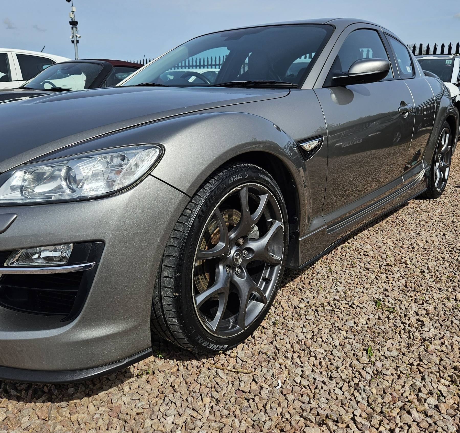 Mazda RX-8 after an exterior detail