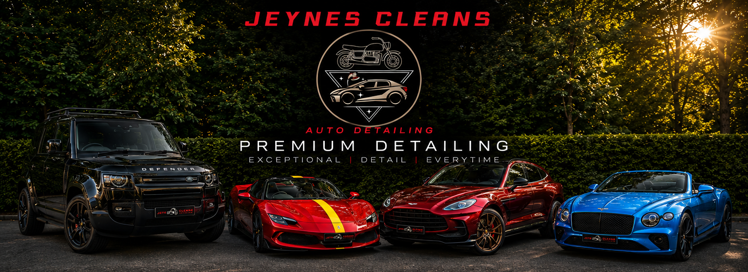 Prestige vehicles detailed by Jeynes Cleans