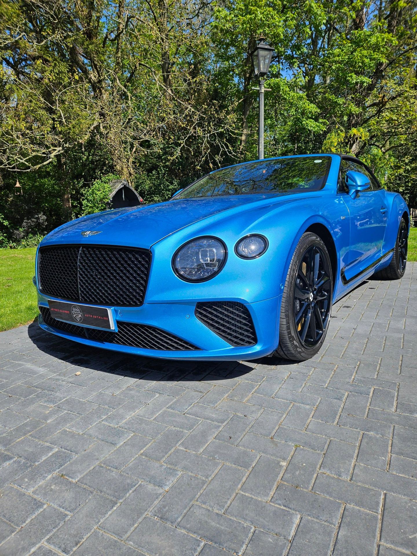 Bentley Continental GTC with a ceramic coated finish
